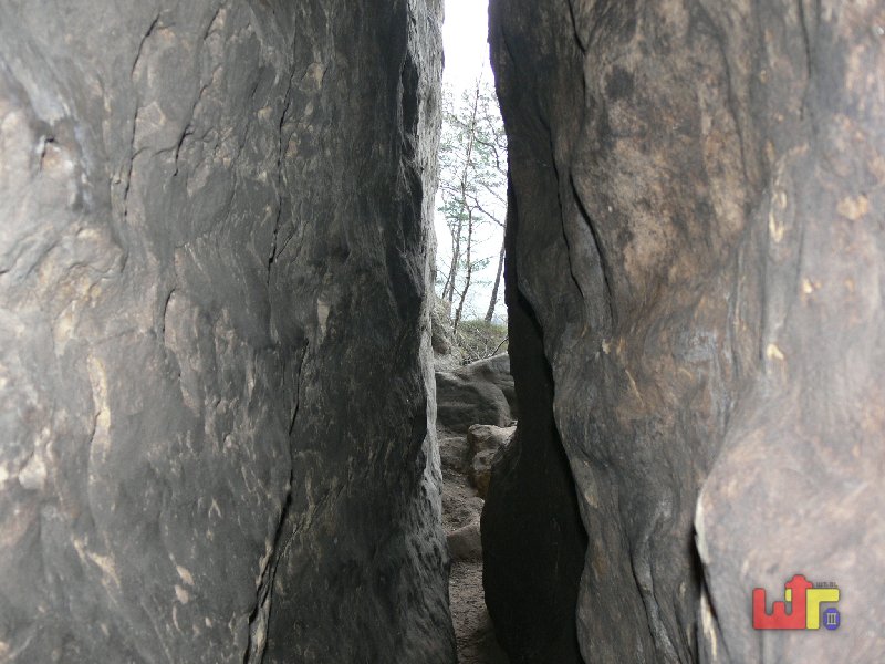 H�ntzschelstiege - Kamin